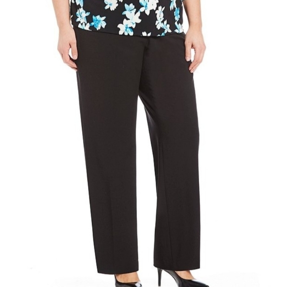 Grace Elements Women Black Classic Casual Pants